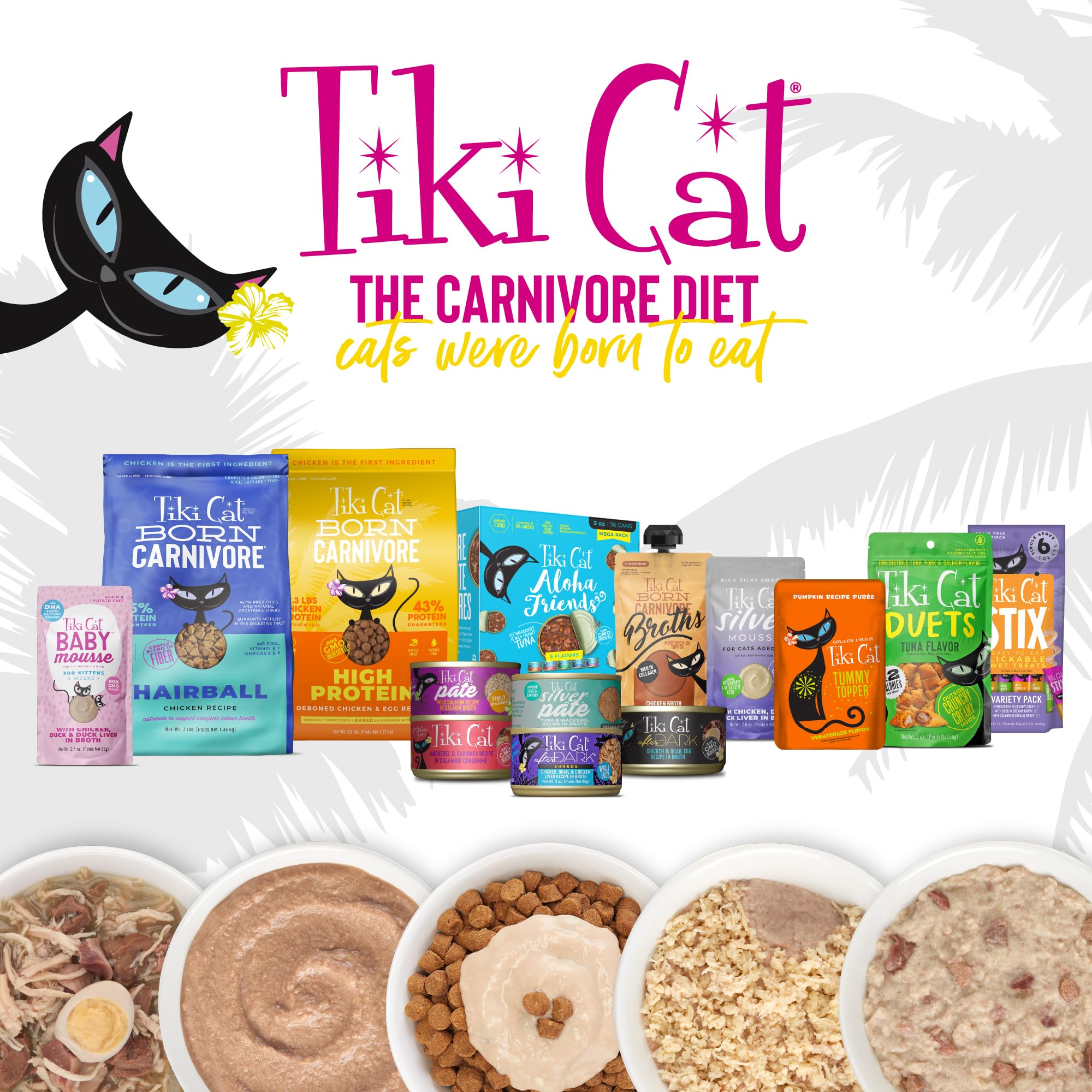 Tiki Cat Silver Pâté : emballage 12 boîtes faciles à stocker.