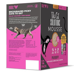 Tiki Cat Solutions Mousse Fussy – foie de canard et œuf, goût riche et séduisant