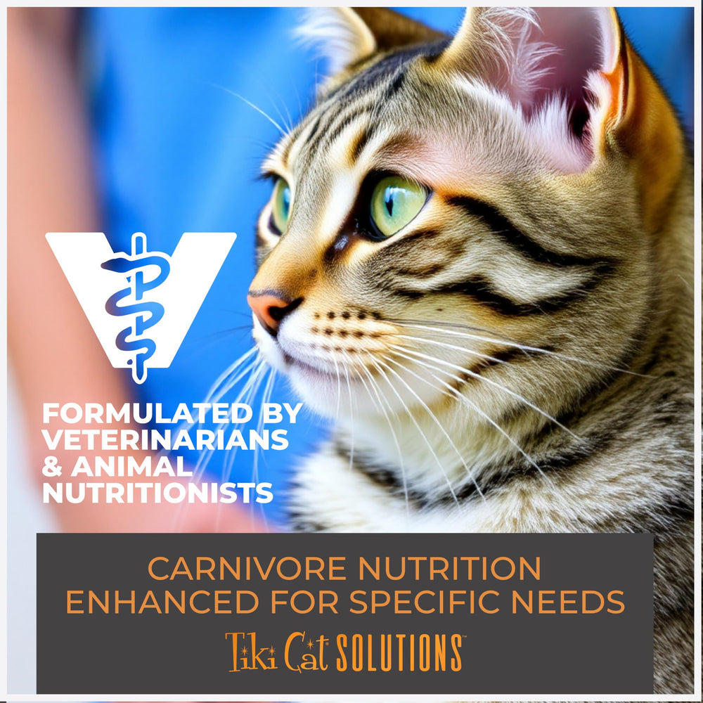 Tiki Cat Solutions alimentation humide pour chats adultes, thon lait chèvre, poche 6 oz.