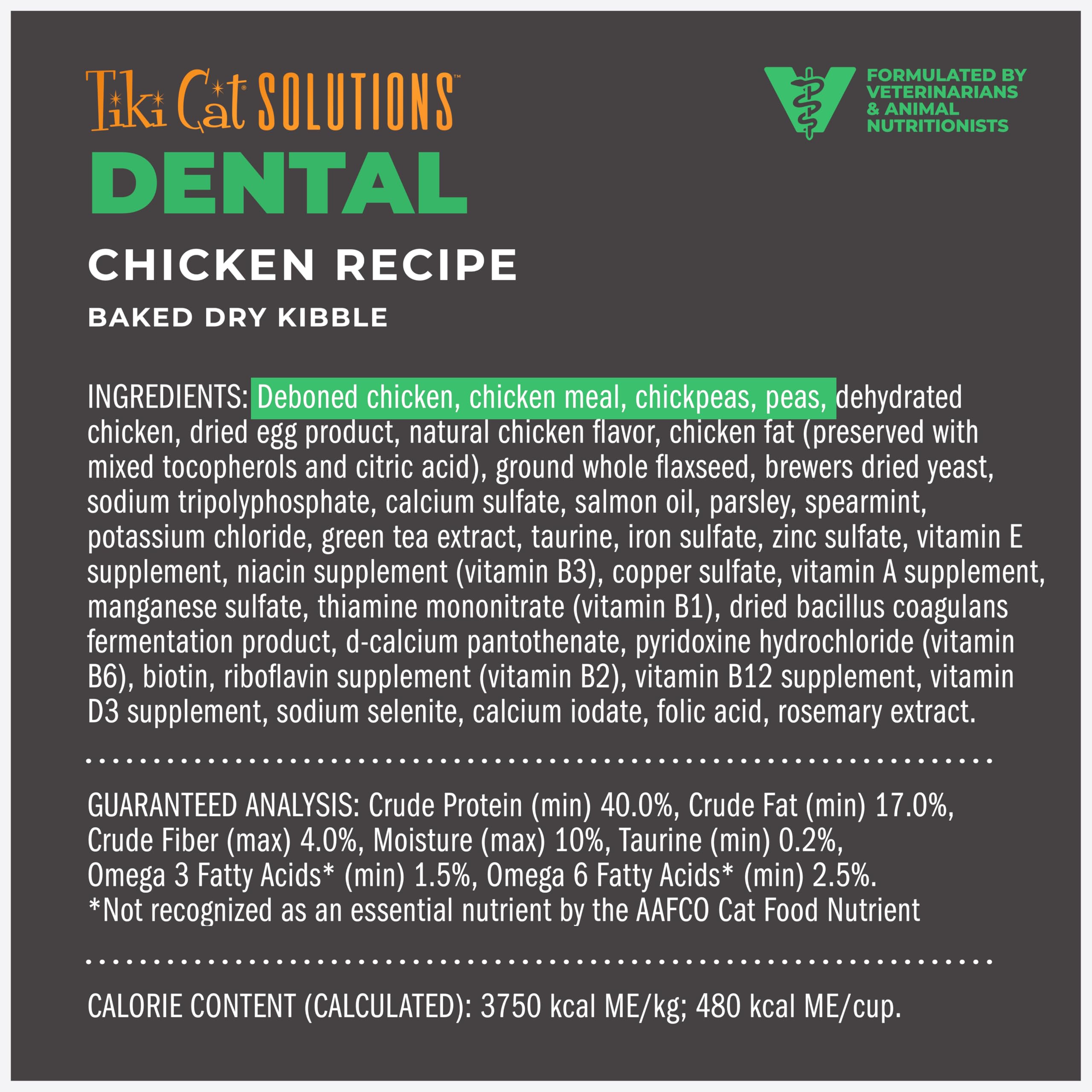 Tiki Cat Solutions formulée par vétérinaires et nutritionnistes pour chats.