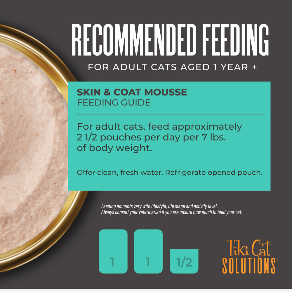 Omega-3 et Omega-6 dans Tiki Cat Solutions Mousse