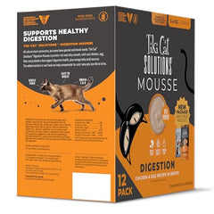 Tiki Cat Solutions Mousse Digestion Texture Soie, repas pratique et appétent.