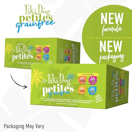Tiki Dog Petites Grain Free, poulet effiloché, riche en protéines