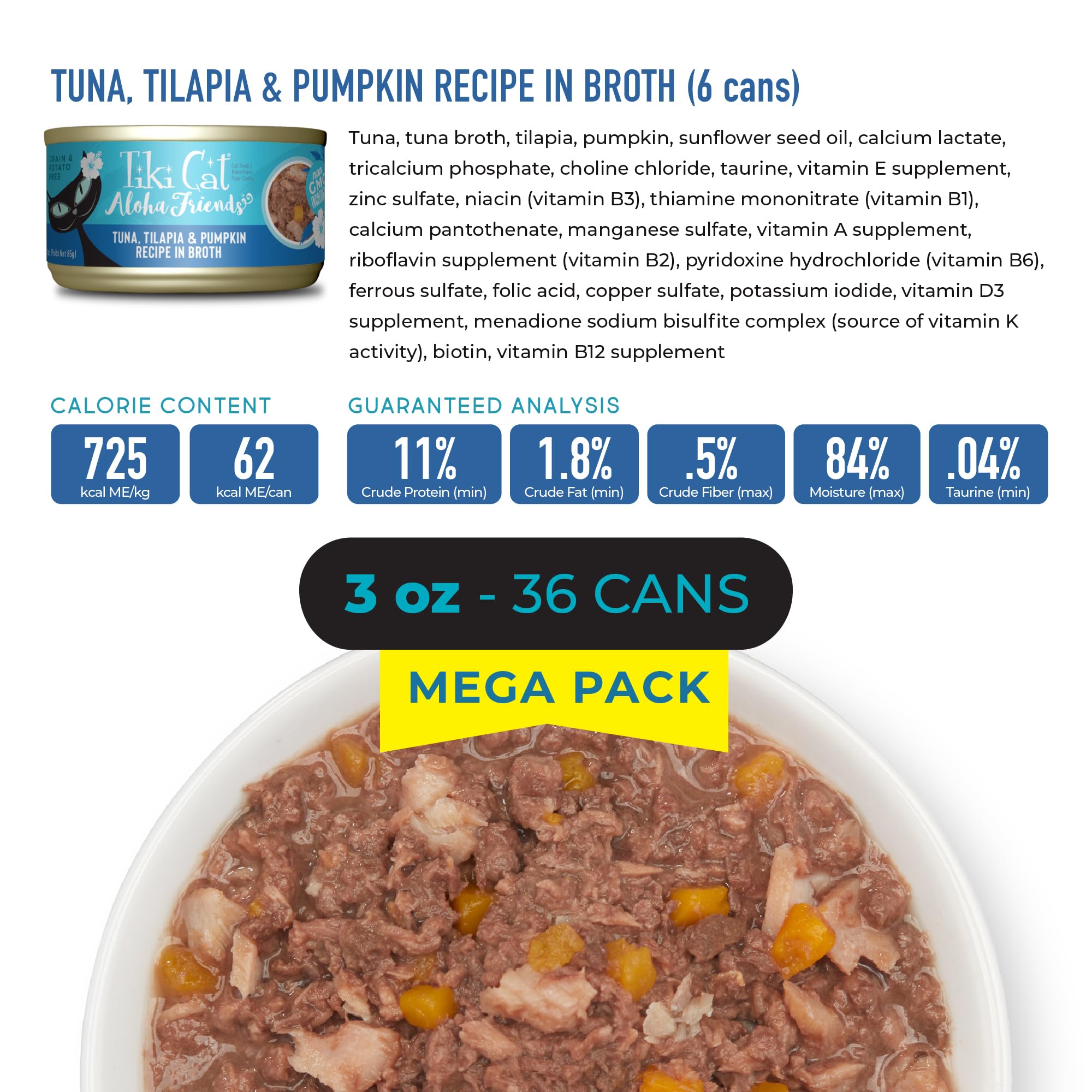 Formule complète et équilibrée de TIKI PETS Aloha Friends