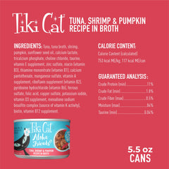 TIKI PETS Aloha Friends humide : teneur élevée en humidité pour l'hydratation.
