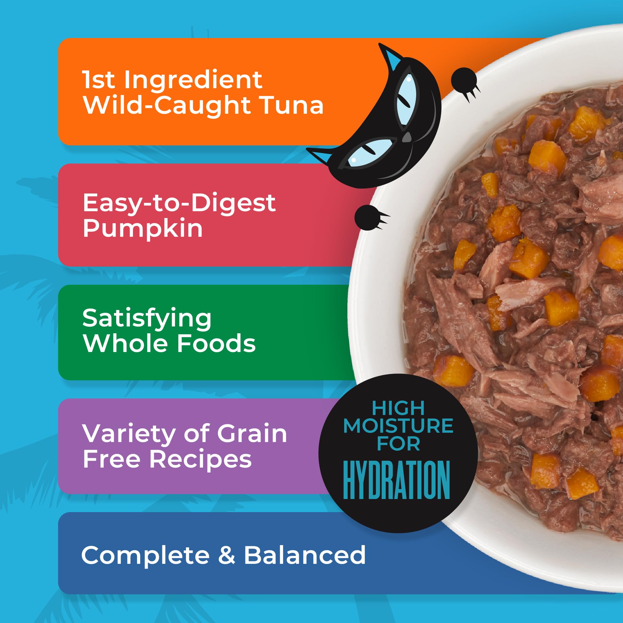 Hydratation naturelle avec citrouille dans TIKI PETS Aloha Friends