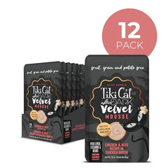Tiki Cat After Dark Velvet Mousse organes foie gésier cœur riches en saveurs