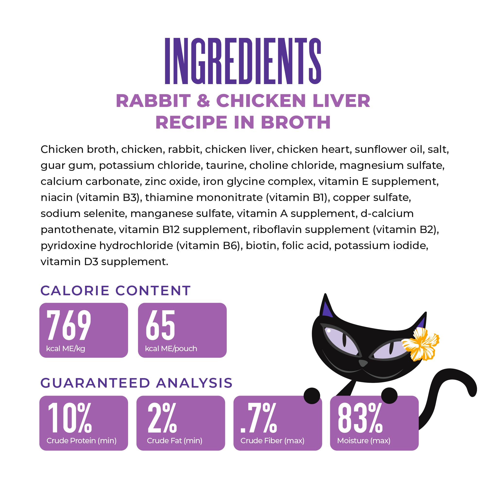 TIKI PETS Après Minuit ingrédients entiers, alimentation complète sans céréales.