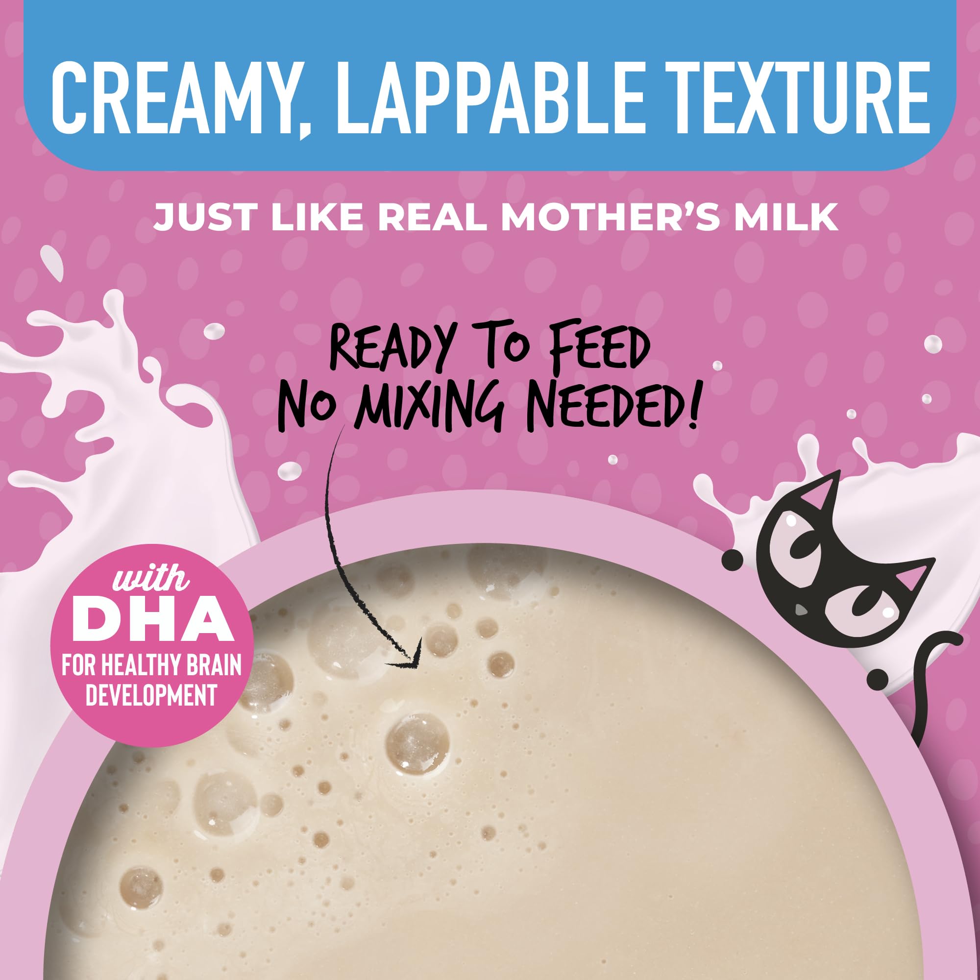Soutien immunitaire des chatons avec ce substitut lait maternel