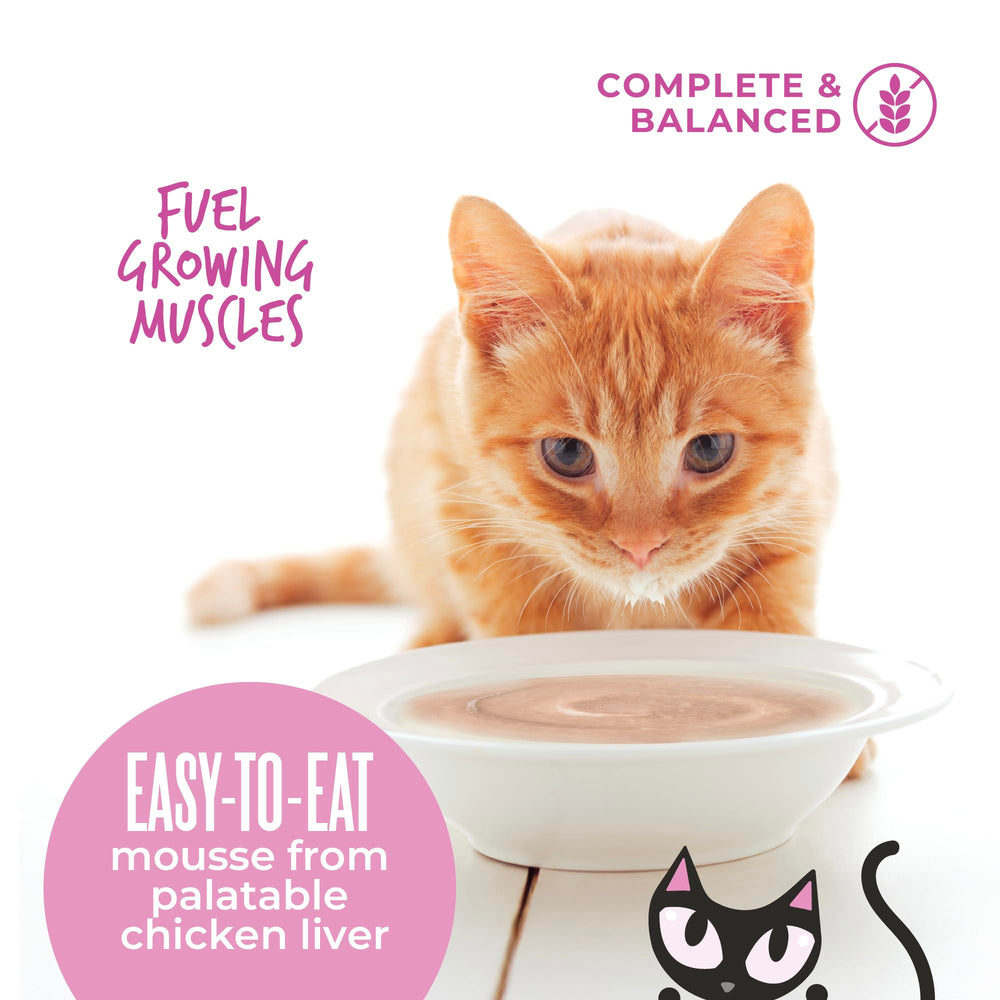 TIKI PETS Baby Mousse, transition douce vers nourriture solide.