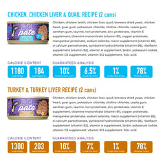 Tiki Cat After Dark Pate avec organes nutritifs visibles