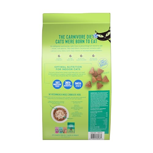 Chat mangeant dans sa gamelle, repas quotidien TIKI PETS Santé d’Intérieur.