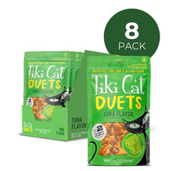 Tiki Cat Duets, extérieur croustillant, texture attirante pour félin