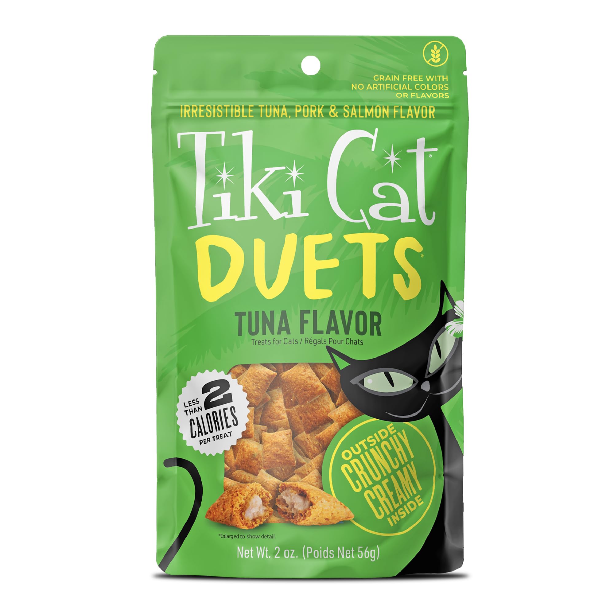 Tiki Cat Duets, paquet-thon: récompense rapide et pratique pour votre chat