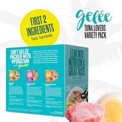 Tiki Pets Gelee crabe en sachet : protéines marines et hydratation.