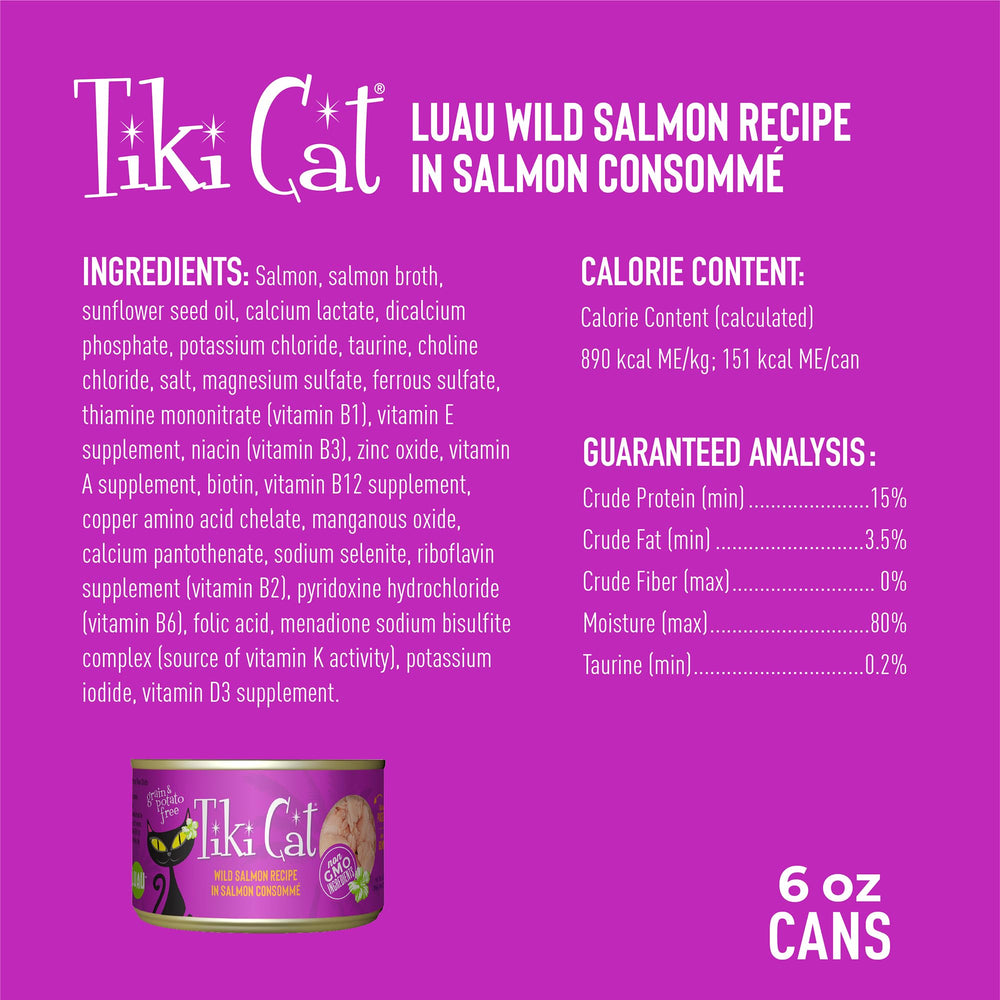 Tiki Cat Luau – bol-chat dégustation savoureuse et nutritive.