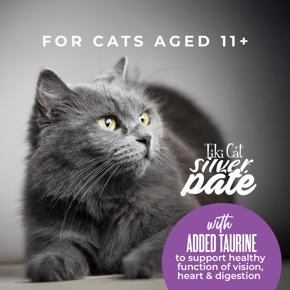 Repas Tiki Pets Silver pour chat âgé de 11+ ans
