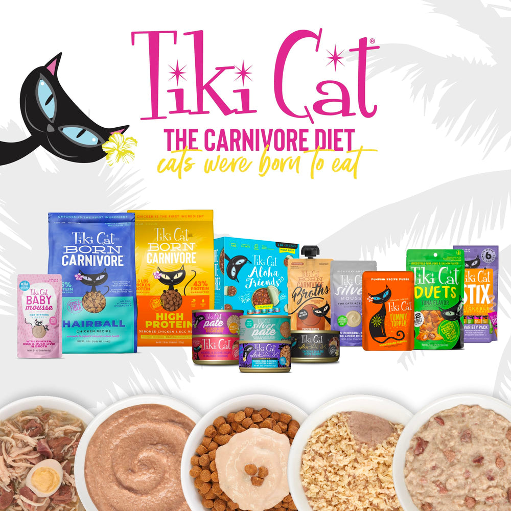 Tiki Cat After Dark emiette-dinde-foie, repas humide pour varier l'alimentation