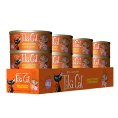Tiki Cat Grill sardines-crevettes dans consommé, repas hydratant et savoureux.