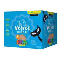 Tiki Cat Luau Velvet Mousse emballage 24 poches prêt à servir pour votre chat