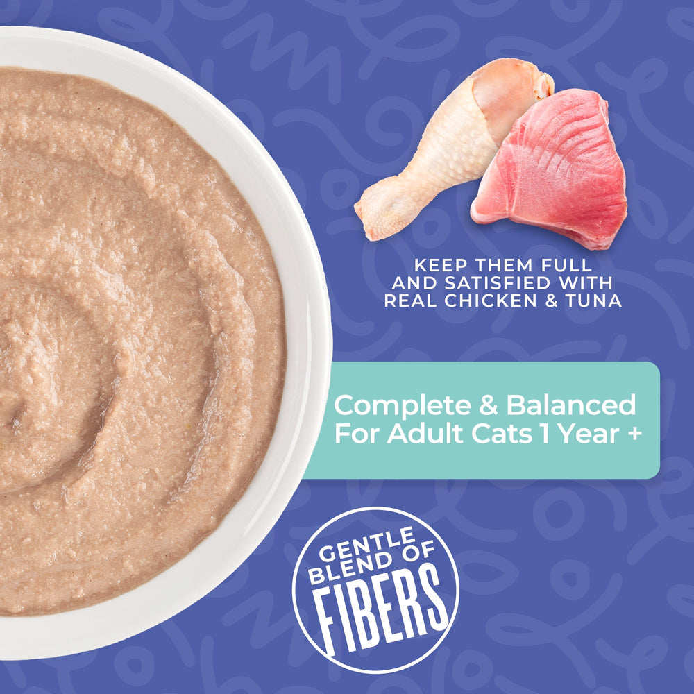 Tiki Cat Velvet Mousse sans GMO, ingrédients simples et non transformés