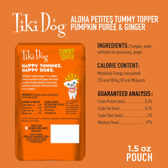 Arôme potiron gingembre Tiki Dog idéal pour rehausser le repas