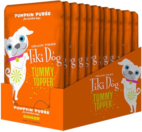 Sachet 1,5 oz Tiki Dog purée potiron gingembre format pratique