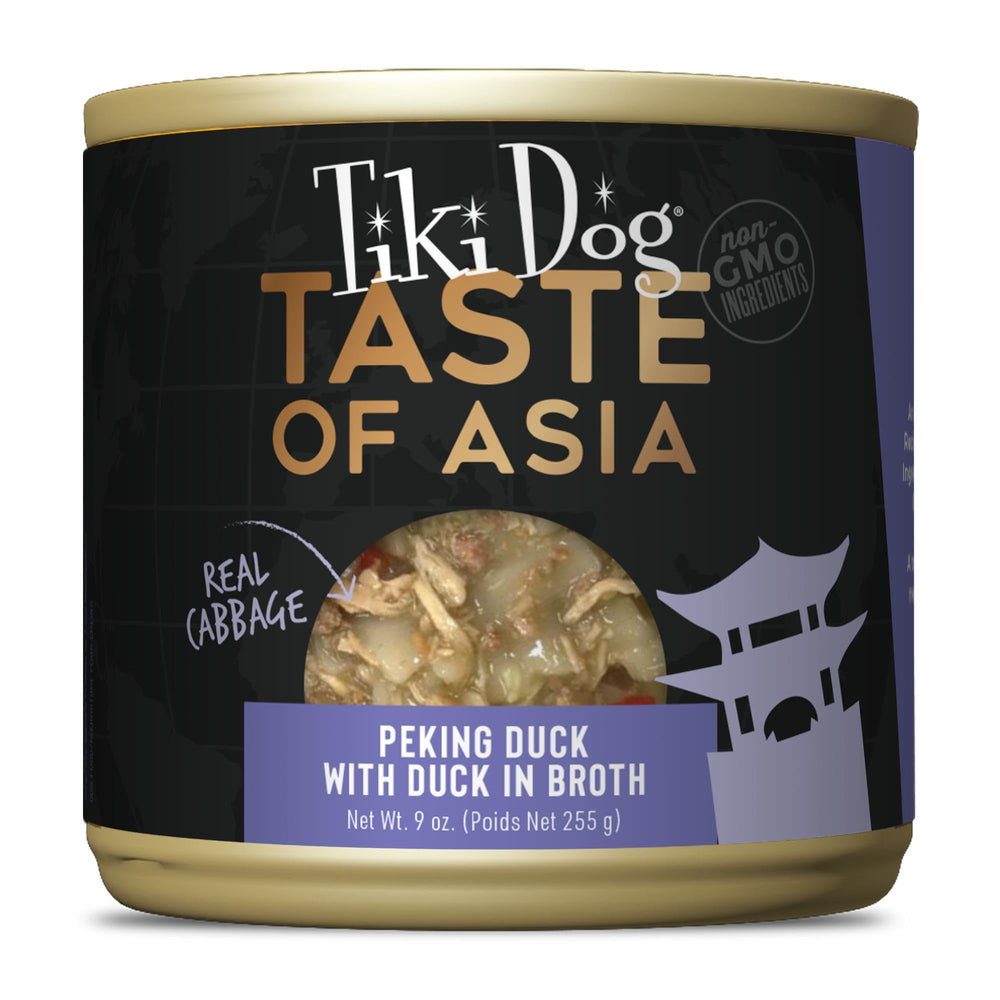 Boîte Tiki Dog Saveurs du Monde Asie, 9 oz, prête à servir.