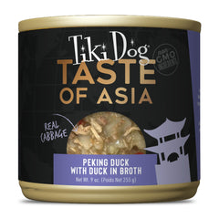 Boîte Tiki Dog Saveurs du Monde Asie, 9 oz, prête à servir.