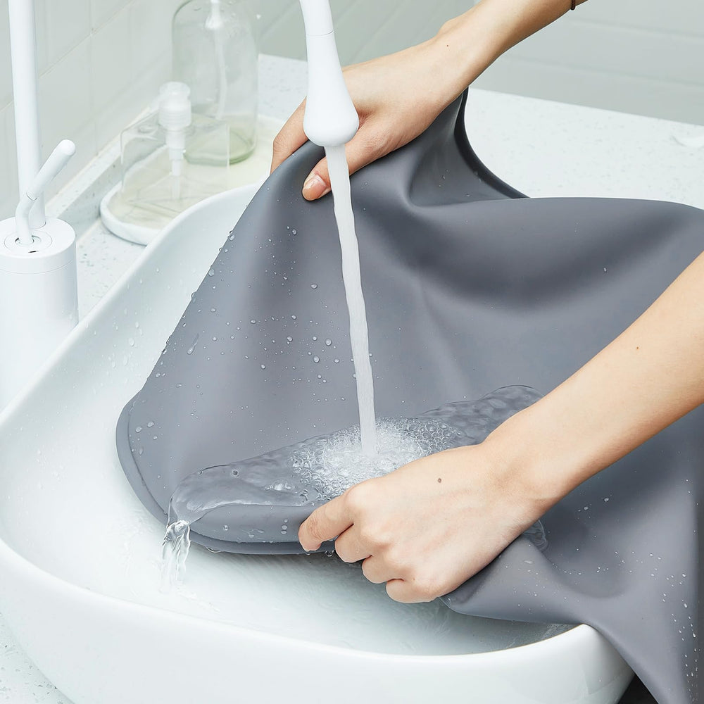 Timgle usage quotidien pratique: plateau hygiénique réutilisable.
