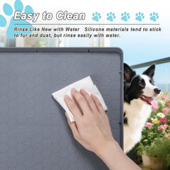 TIMOHCR tapis-doux-pattes-chat: surface agréable pour les coussinets.