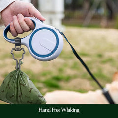 Porte-sacs crottes Timoqi mains libres, usage simple d'une main.