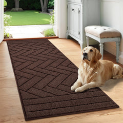 Tindbea Tapis pour chien — pattes boueuses, absorption rapide pour entrée propre.
