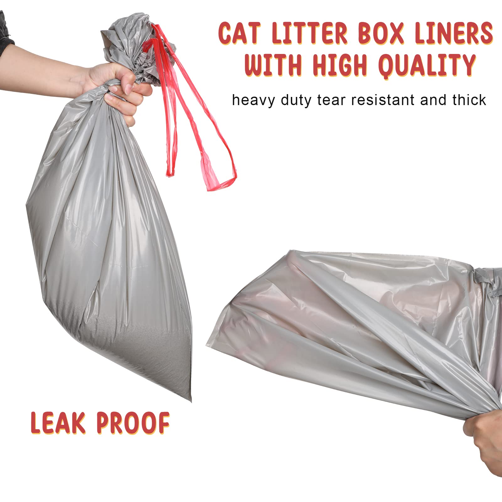 Sac à litière Tinlade avec cordon de serrage pour une manipulation propre