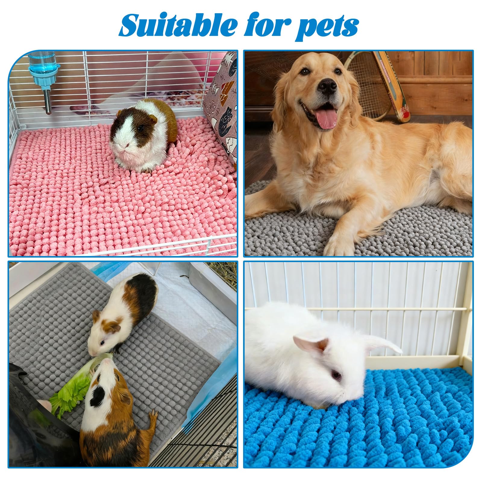 TINSKY drap-confort-petits-animaux-polaire: espace repos confortable.