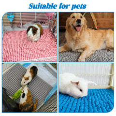 TINSKY drap-confort-petits-animaux-polaire: espace repos confortable.