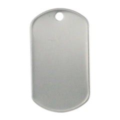 Medaillon identifcation chien inox par Tinsow, prêt à personnaliser.