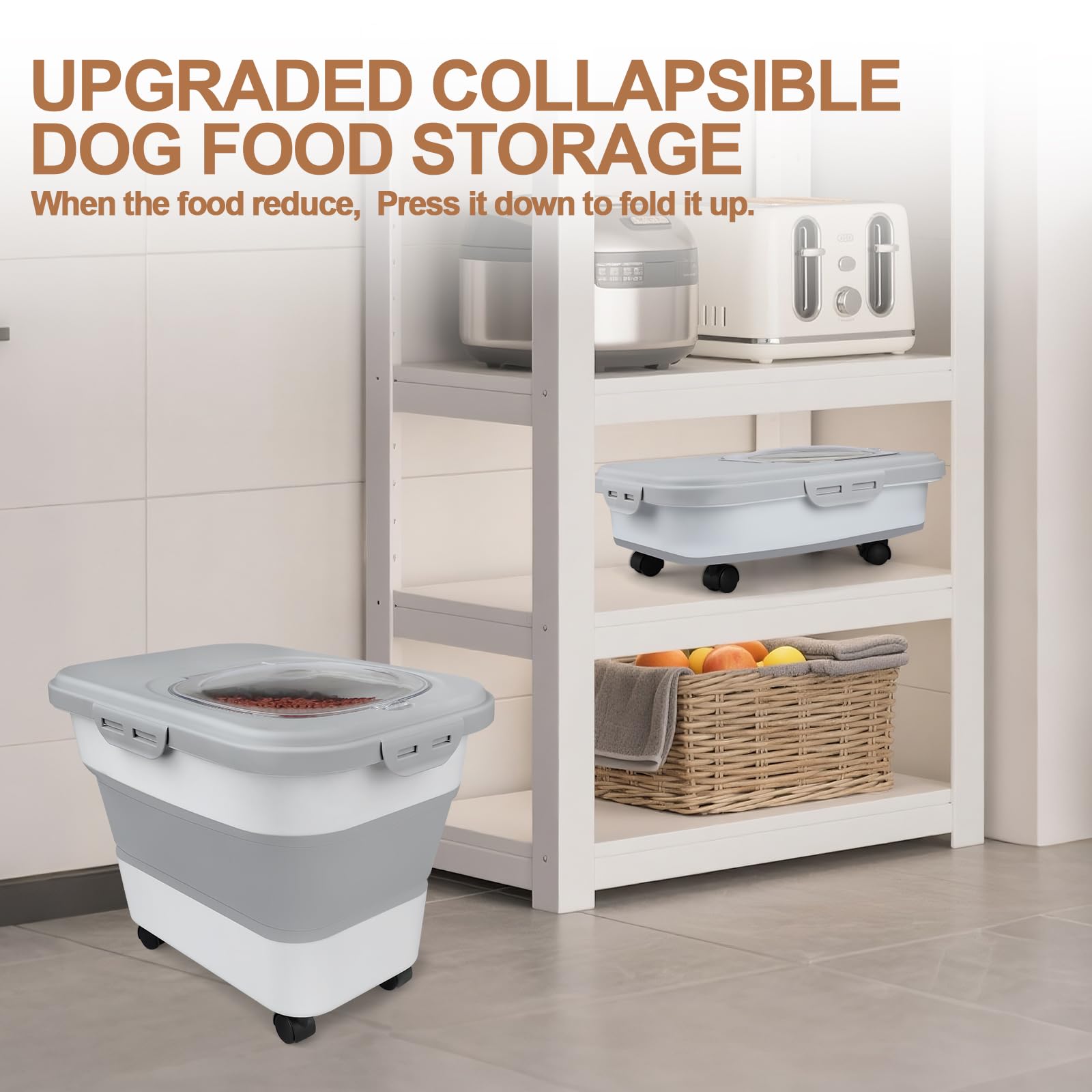 Materiau sans BPA TIOVERY, stockage sûr pour aliments secs