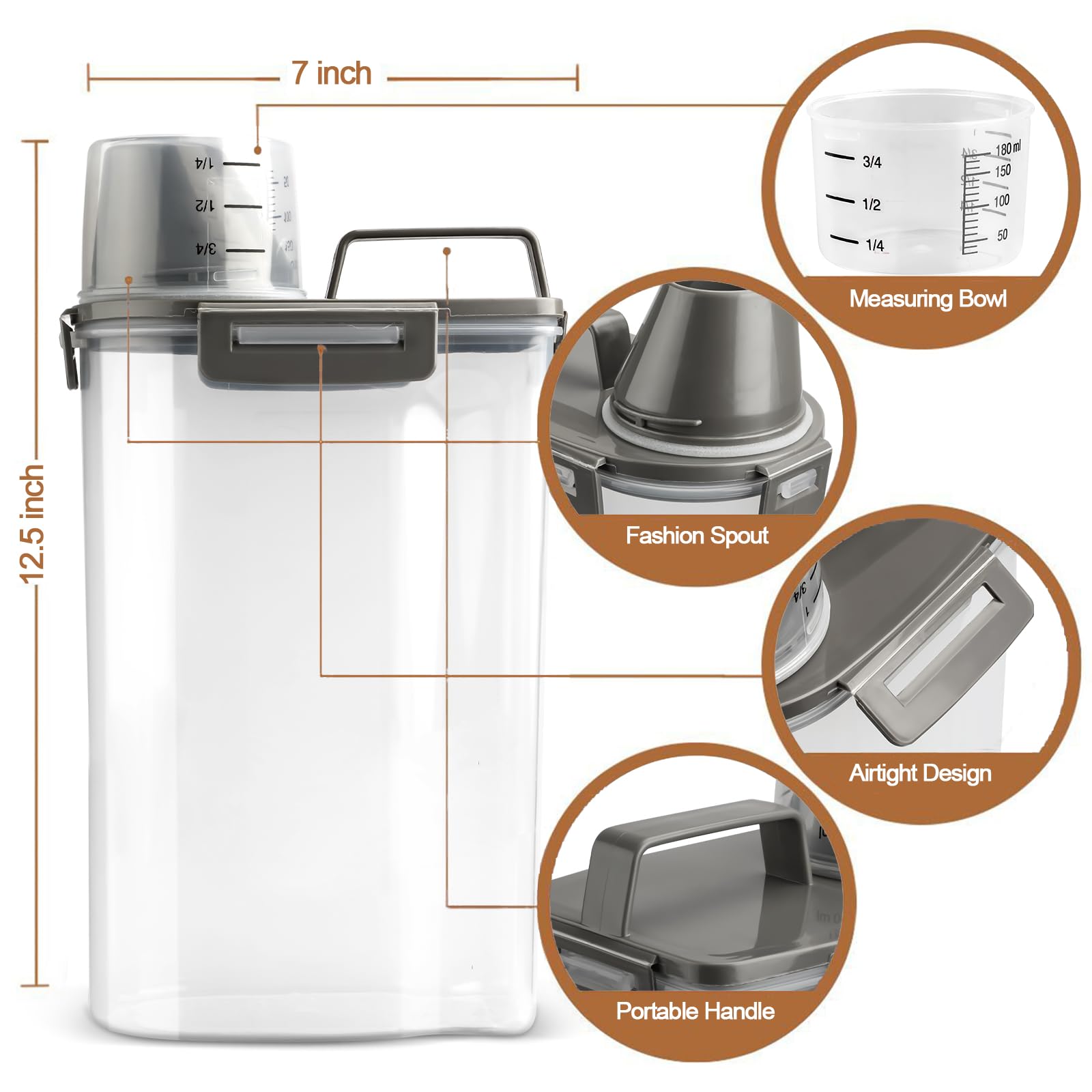 TIOVERY Plastique sans BPA – matériau sûr et durable pour aliments.