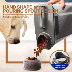 TIOVERY conteneur 3qt compact, idéal pour petit chien ou chat