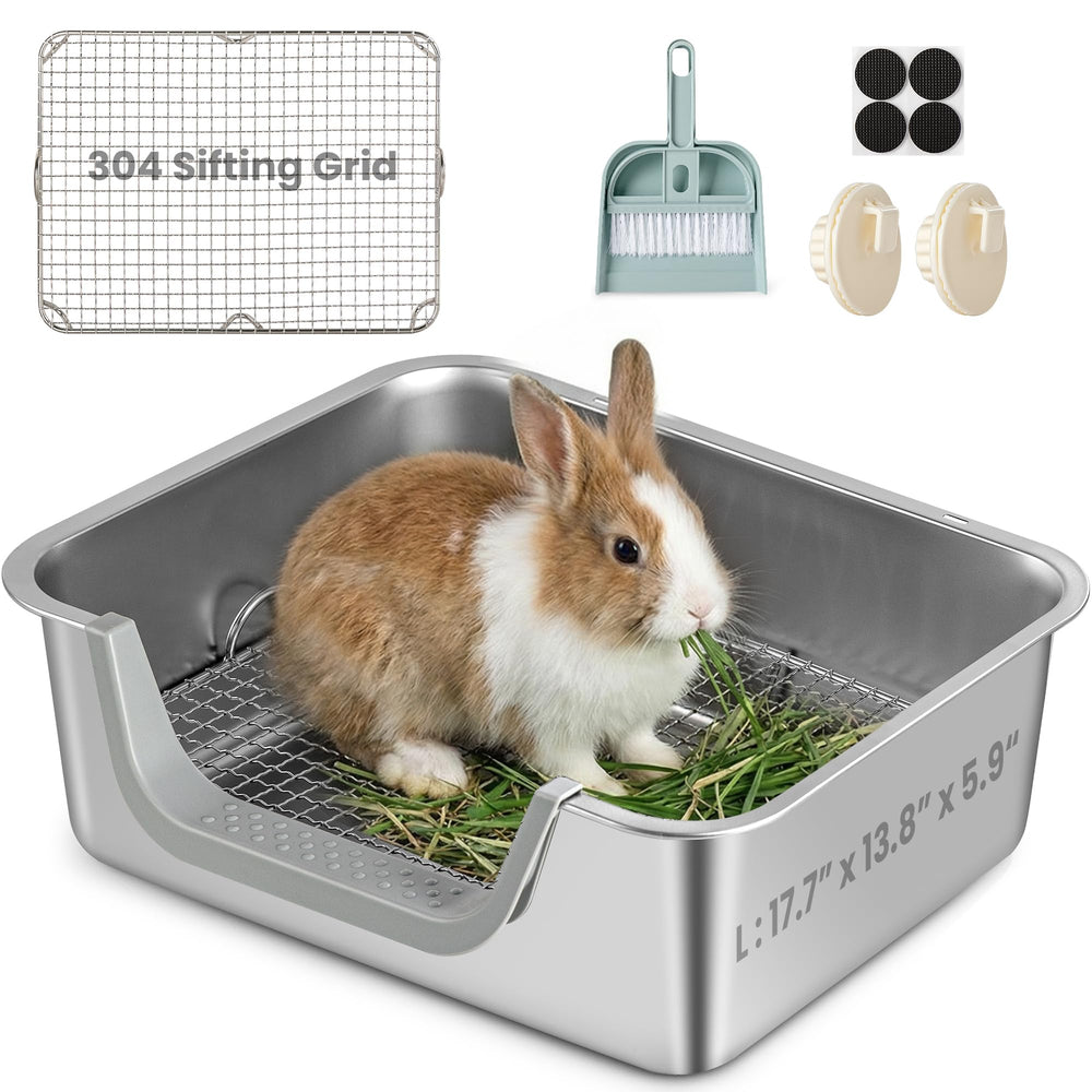 TIUUBT Rabbit avec grille filtrante en acier 304 pour séparer rapidement les déchets.