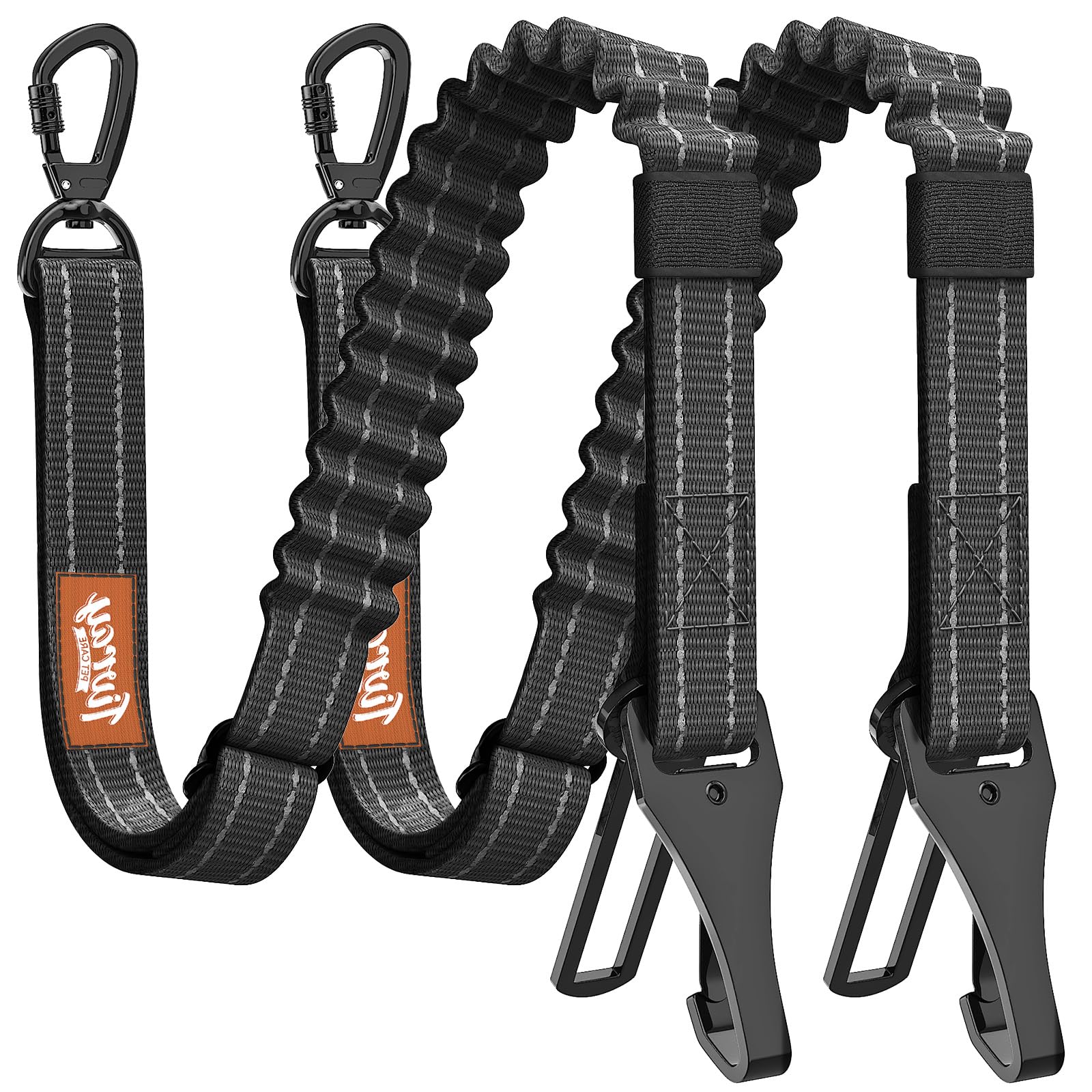 Tivray ceinture sécurité chien auto barre-attache – fixation polyvalente et sécurisée.