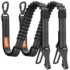 Tivray ceinture sécurité chien auto barre-attache – fixation polyvalente et sécurisée.