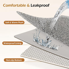 Housse Tivray imperméable protège le matelas contre les liquides et les taches.