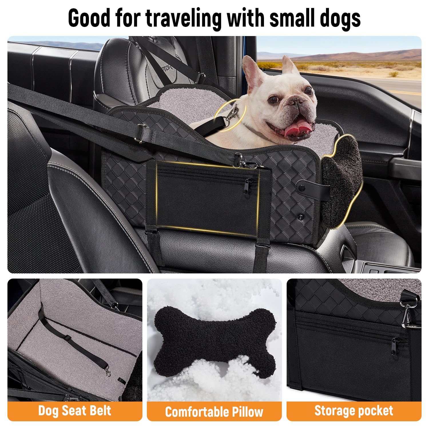 TKYZ siège chien: trajet plus calme et confortable pour votre compagnon.