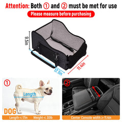 TKYZ espace généreux: plus de place pour chien petit durant les trajets.