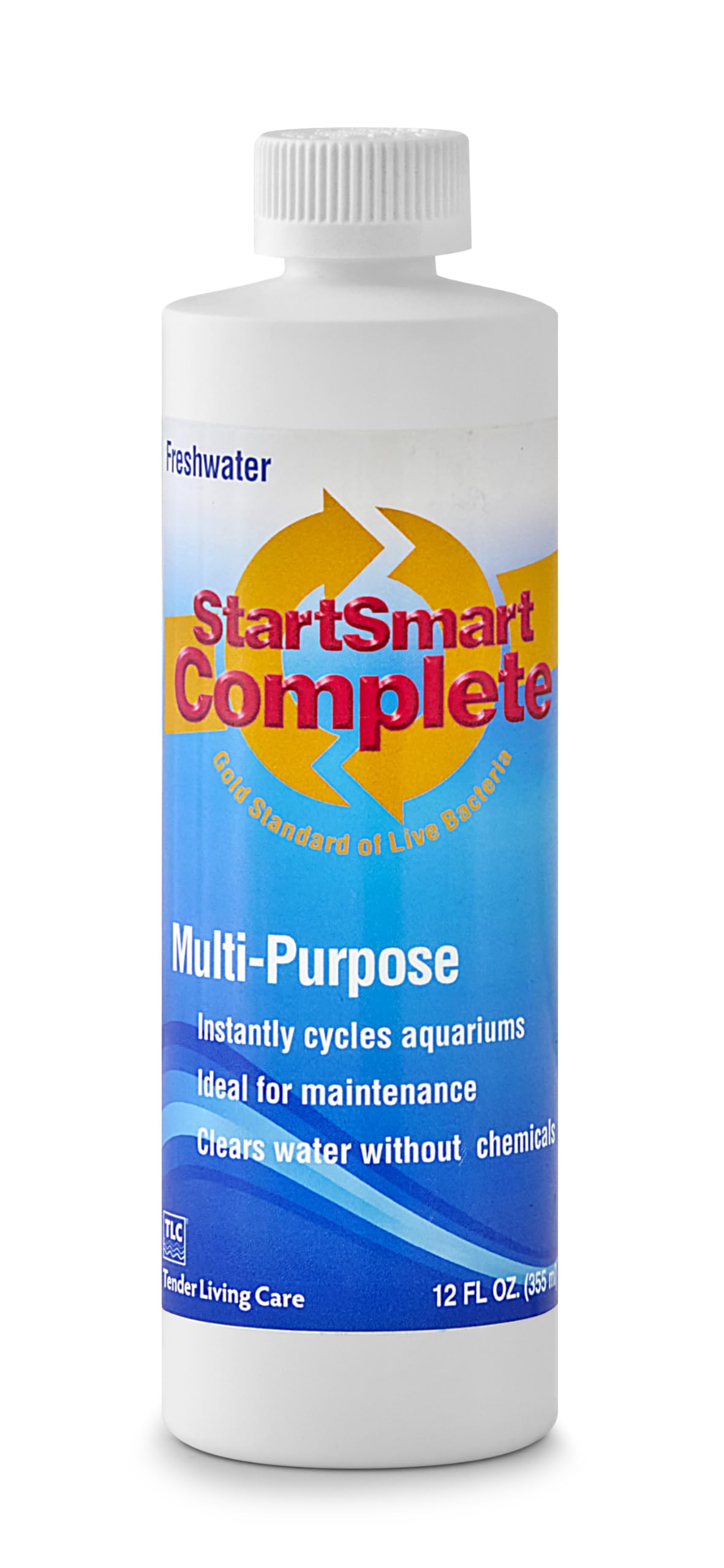 TLC StartSmart démarrage de cycle pour eau douce et réduction des pics d ammoniac