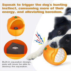 TLKNG balle-texture-ondulee: surface qui peut aider à nettoyer les dents pendant la mastication.