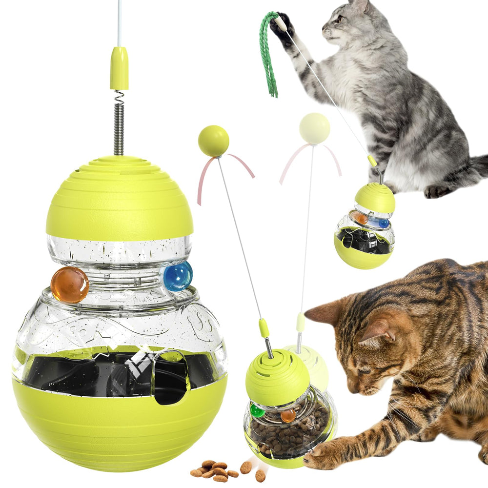 TLKNG Boule distributeur: stimulation mentale pour chats d'intérieur