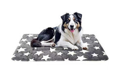Coussin orthopédique TMbsfatn pour chien gris, soutien du sommeil.
